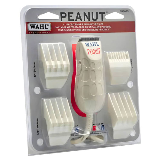 Wahl 8655 Peanut Clipper Trimmer White Corded Trimmer