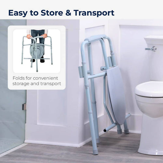 Drive Bariatric Folding Commode