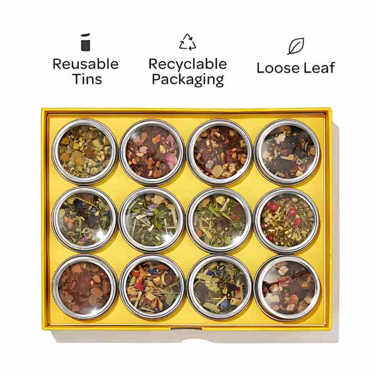 DAVIDsTEA Tea Sampler - Sleep and Relax - 12 pack