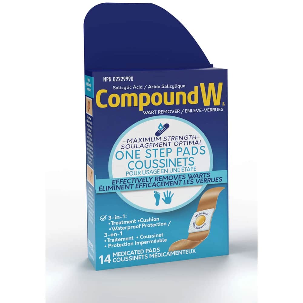 Compound W Maximum Strength One Step Pads