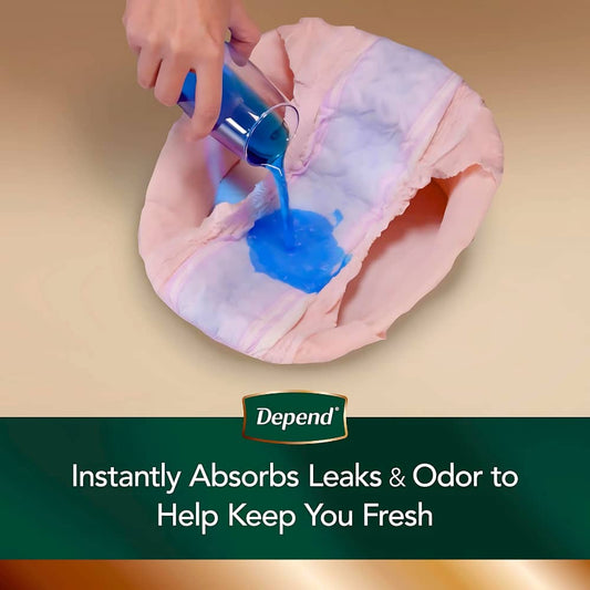 Depend Fresh Protection Adult Incontinence Underwear for Women