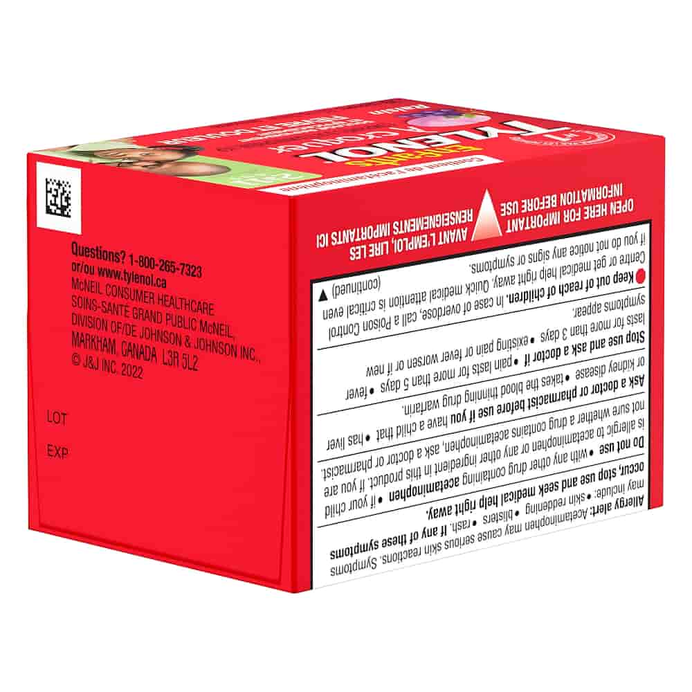 Children's Medicine, Fever & Pain, Chewable Tablets, Grape