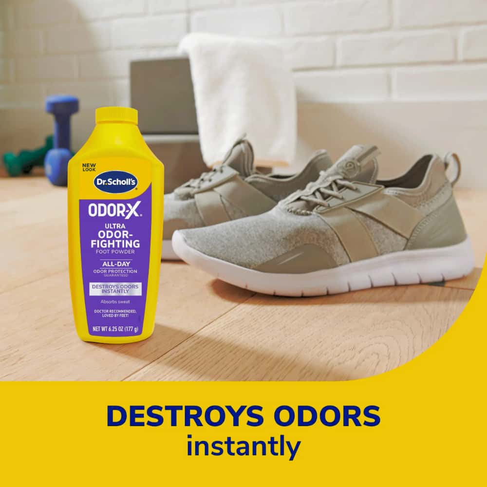 Dr. Scholl's Odor-X Foot Odour Powder - 177g