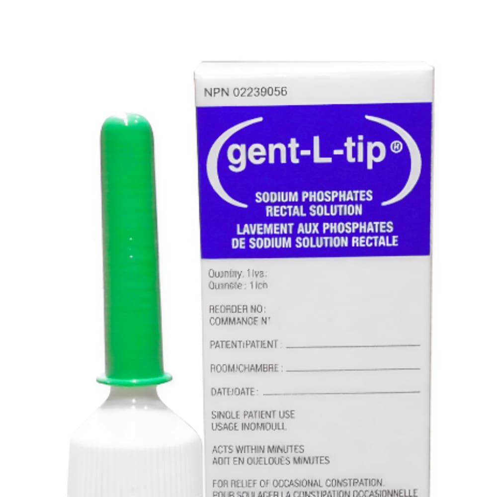 Medline® gent-L-tip® Enema Sodium Phosphate, 133mL