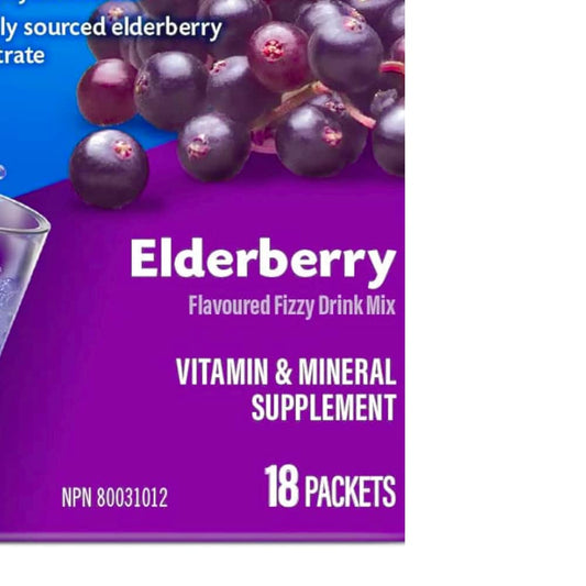 Emergen-C Immune Plus Drink Mix Packets - Elderberry - 18's