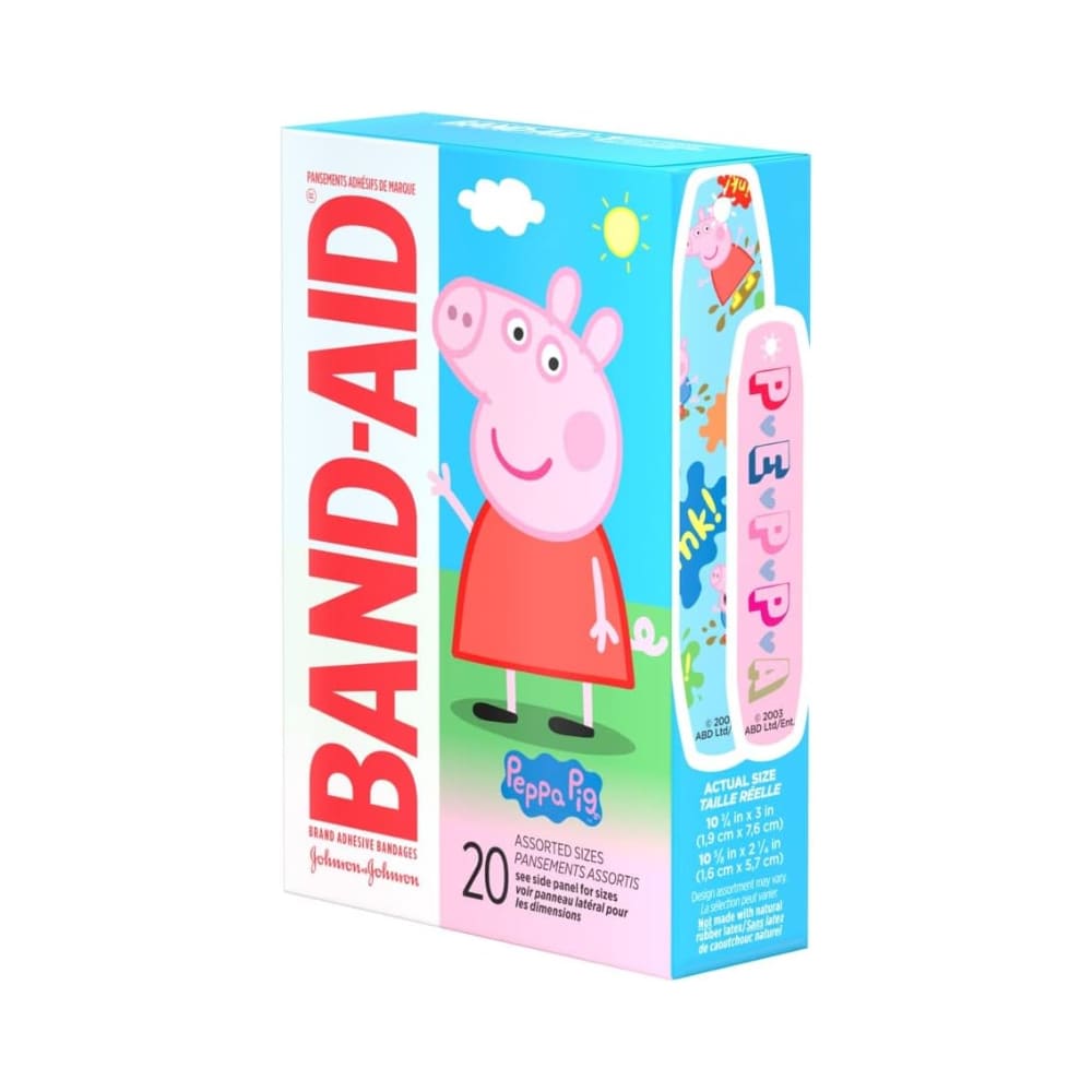 Adhesive Bandages for Kids, Peppa Pig