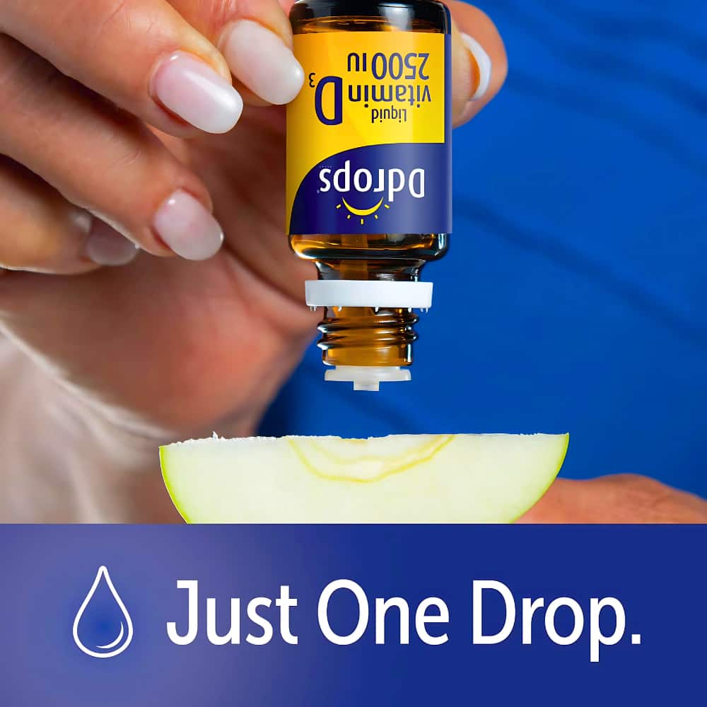 Ddrops Adult 2500 IU Vitamin D3, 180 drops