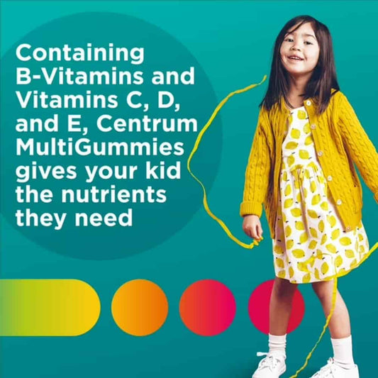 Centrum Junior MultiGummies Multivitamin/Multimineral Supplement