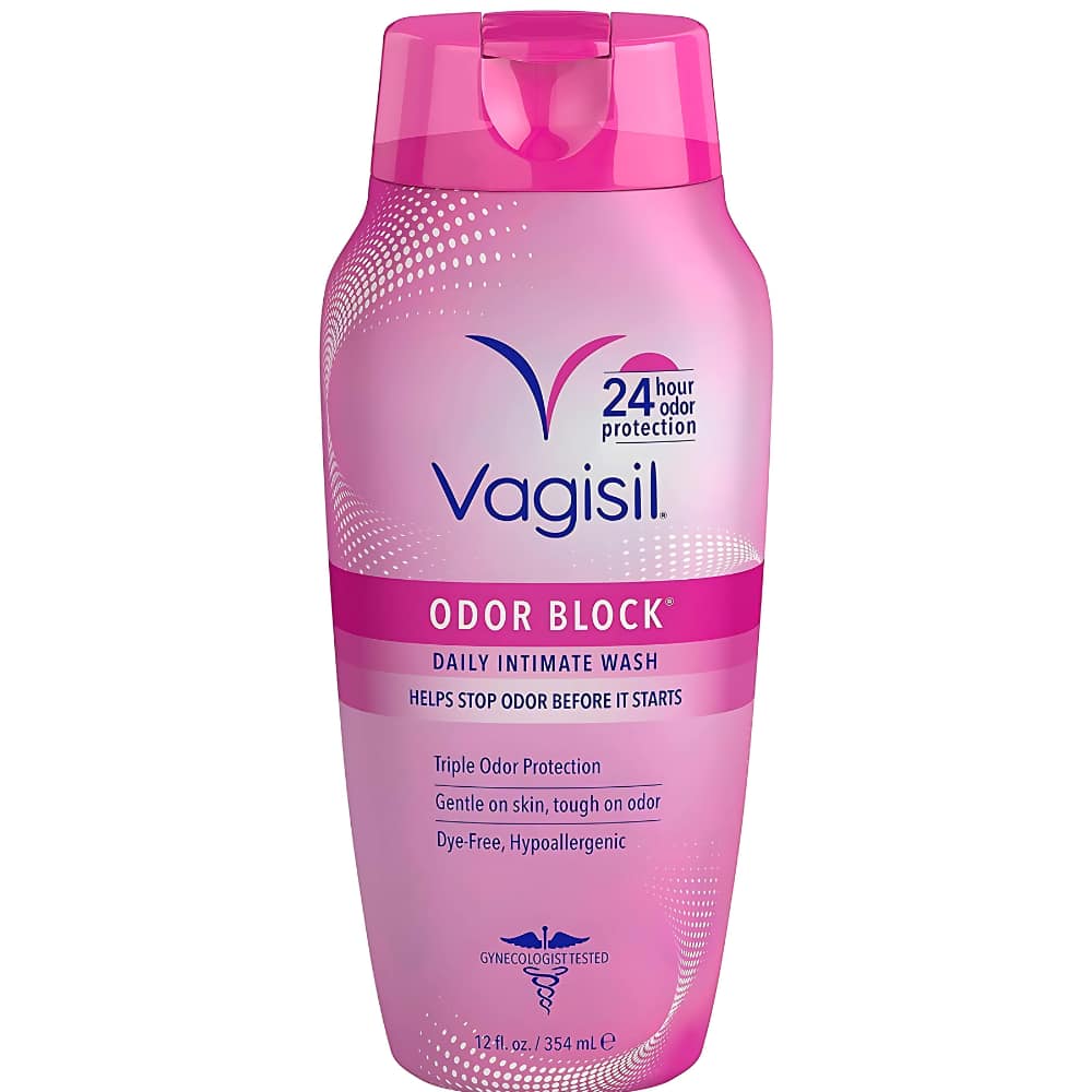 4 Pack - Vagisil Odor Block Daily Intimate Vaginal Wash 12 oz