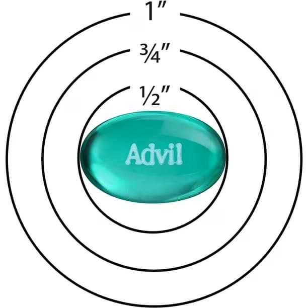 Advil Mini-Gels Ibuprofen Capsules - 70s