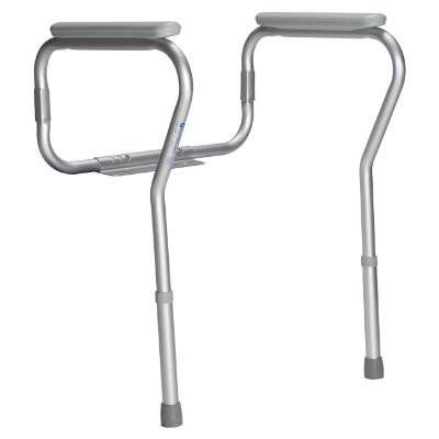 Dynarex® Adjustable Height Toilet Safety Rail
