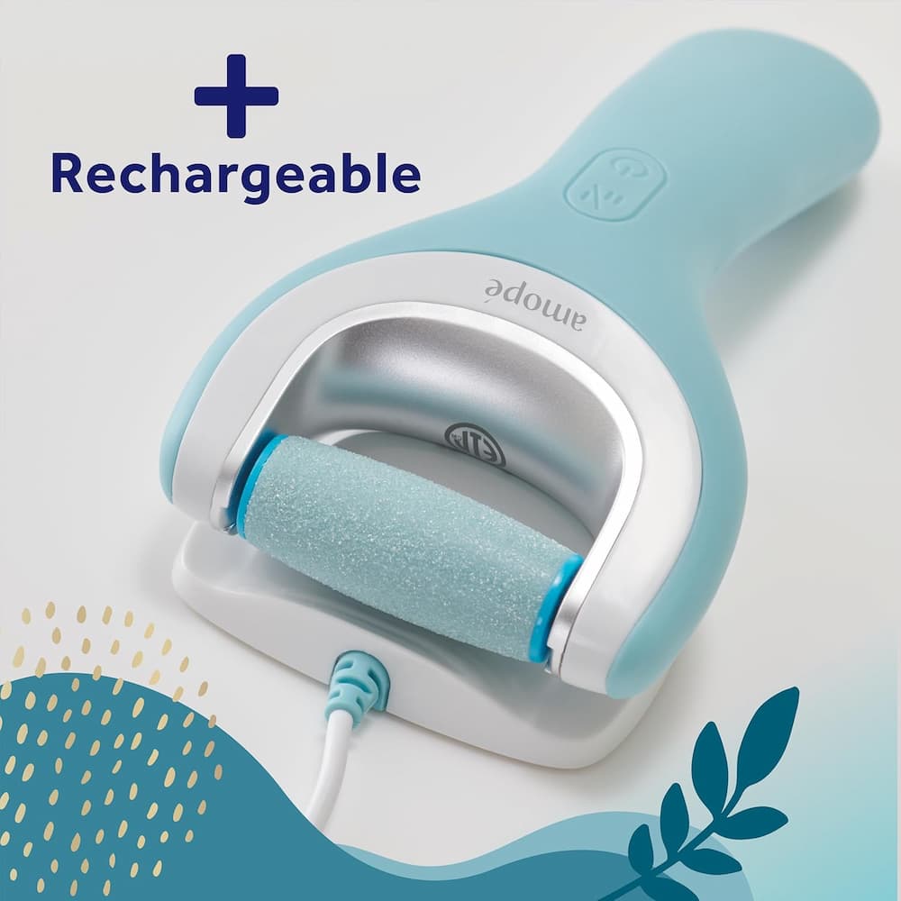 Amope Pedi Perfect Wet & Dry Rechargeable Foot File