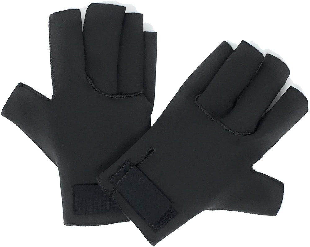 Pr/1 Otc Arthritis Gloves Neoprene Black Xs (6 1/2 - 7") Retains Heat W/ Interior Lining Unisex Latex-Free