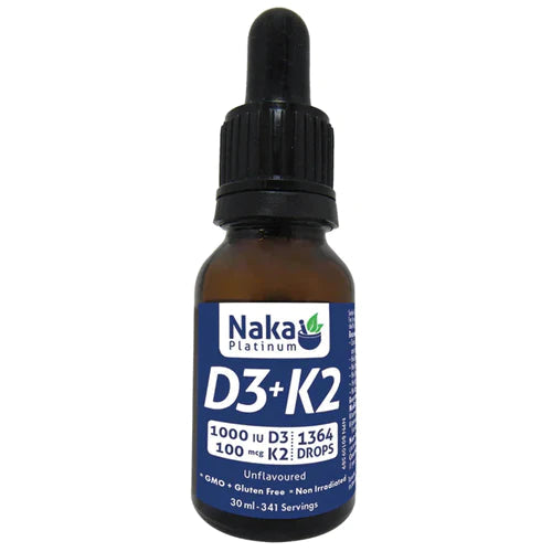 Naka: D3 + K2 Drops 1000 UI