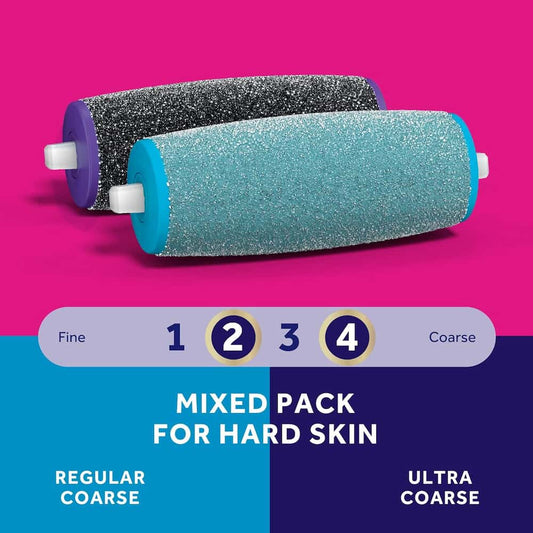 Amope Pedi Perfect Diamond Crystals Roller Head Refills - 2s