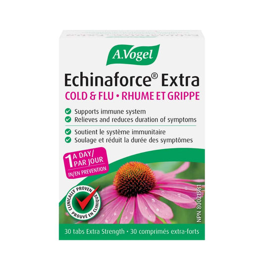 A.Vogel Echinaforce Extra Cold & Flu Tablets - 30's