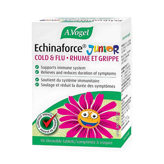 A.Vogel Echinaforce Junior Cold & Flu Chewable Tablets - 90's