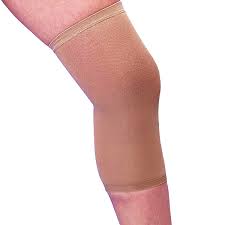 Ea/1 Slip-On Elastic Knee Brace, Beige, Large