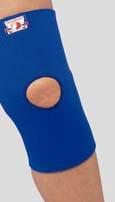 Ea/1 Champion Neoprene Minimum Knee Support W/ Open Patella 2Xl (17 3/4 - 19 1/4") Blue 4-Way Stretch Breathable Moisture Absorbent Interior