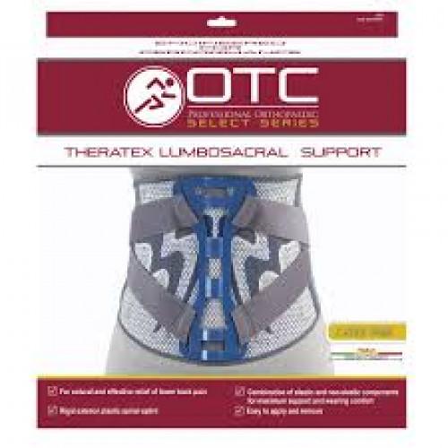 Ea/1 Otc Theratex Rigid Lumbosacral Support M (33-36") 12" Back W/ Spine Splint Elastic W/ Non-Elastic Straps