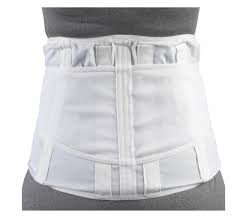 Ea/1 Otc Maximum Lightweight Lumbosacral Support Md (32-38In) 7In Front/11In Back White Strong Mesh Elastic Optional Metal Stays Wide Adjustment Panels Latex-Free