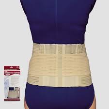 Ea/1 Otc Petite Medium Lumbosacral Support S (29-32") 9" Back 6" Front Hinged-Elastic White W/ Flexible Stays
