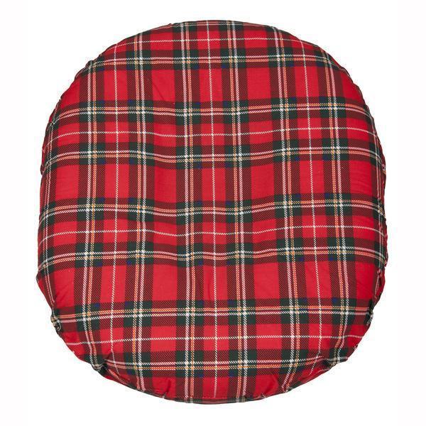 Ea/1 Foam Invalid Cushion Plaid 18In