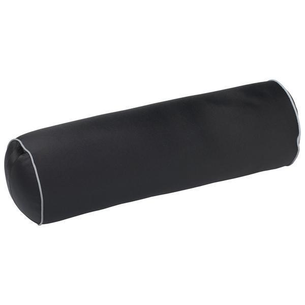 Ea/1 Reversible Travel Cushion Lumbar Roll/Neck Cushion Black