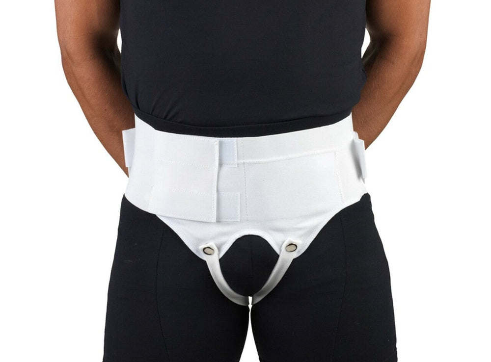 Ea/1 Hernia Light Support Double Small, White