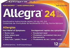 ALLEGRA 24 HR 12 TABLETALLEGRA 24 HR 12 TABLET