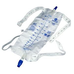 Ea/1 Amsure Urinary Leg Bag With Anti-Reflux Twist Turn Drain Port 900Ml Medium