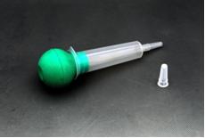 Amsino Bulb Irrigation Syringe Cath Tip W/Cap, Latex Free, Sterile, 60Cc 5Cc Graduation, Ea/1