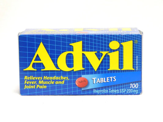 Advil Regular Strength Ibuprofen Tablets for Headaches and Pain Relief, 200 mg, 100 Count