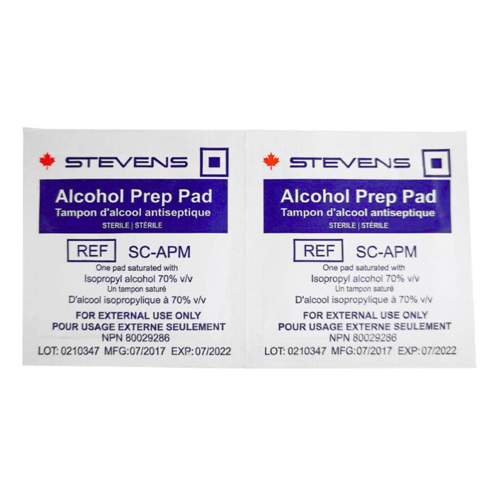 Alcohol Prep Pads.