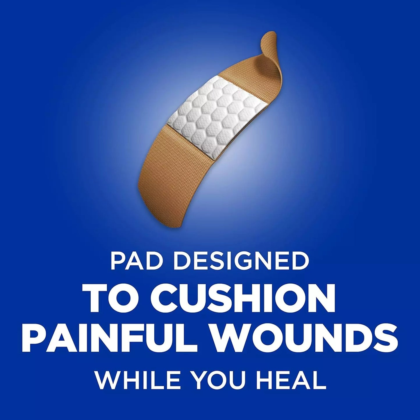 BAND-AID® Brand Flexible Fabric Adhesive Bandages, Assorted Sizes, 50 Count