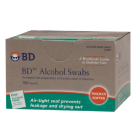 BD Alcohol Swabs BX/100 100 Count 4 Pack