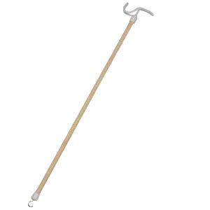 Dressing Aid Stick 27in, Wood/White - Ea/1