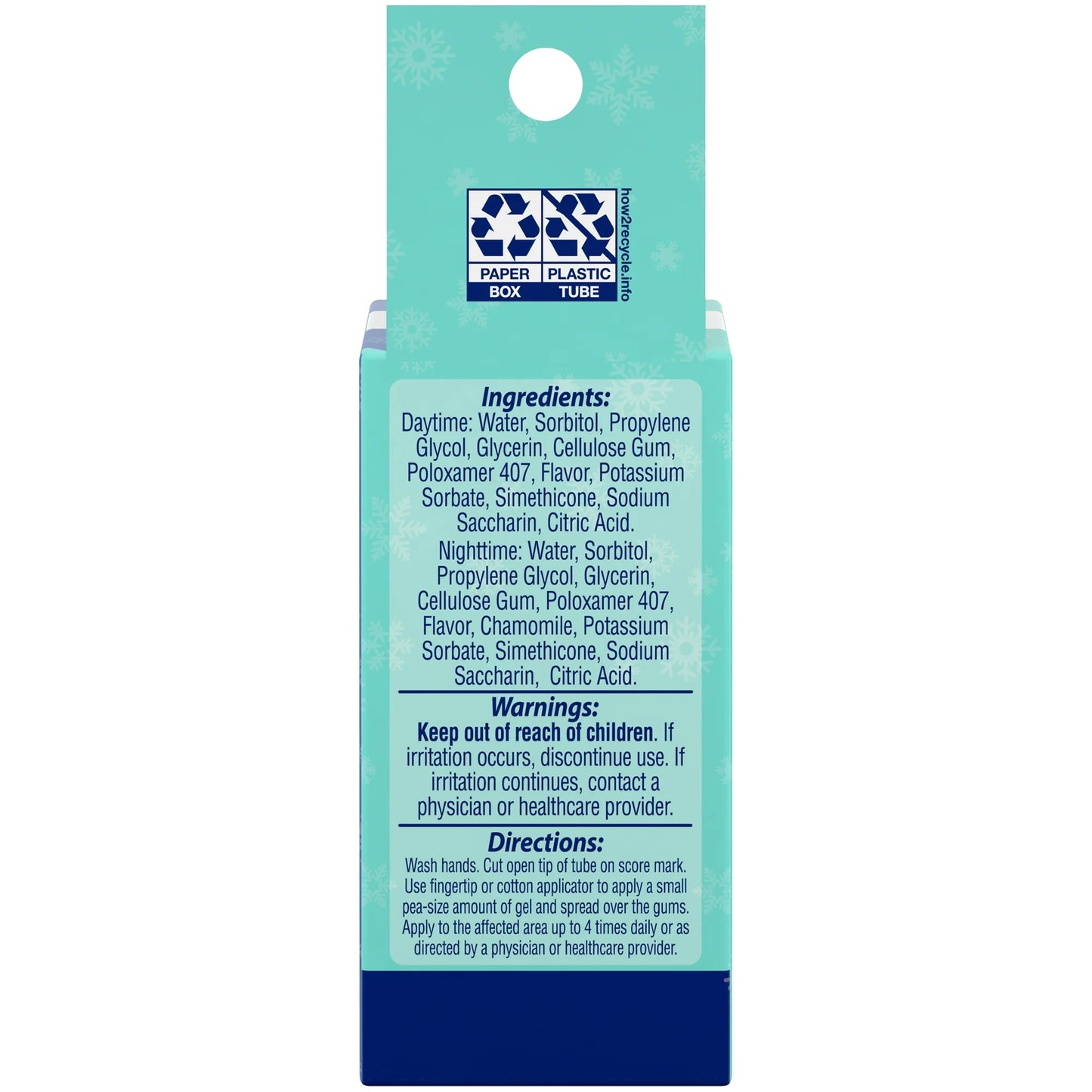 Baby Orajel Daytime and Nighttime Cooling Gels for Teething