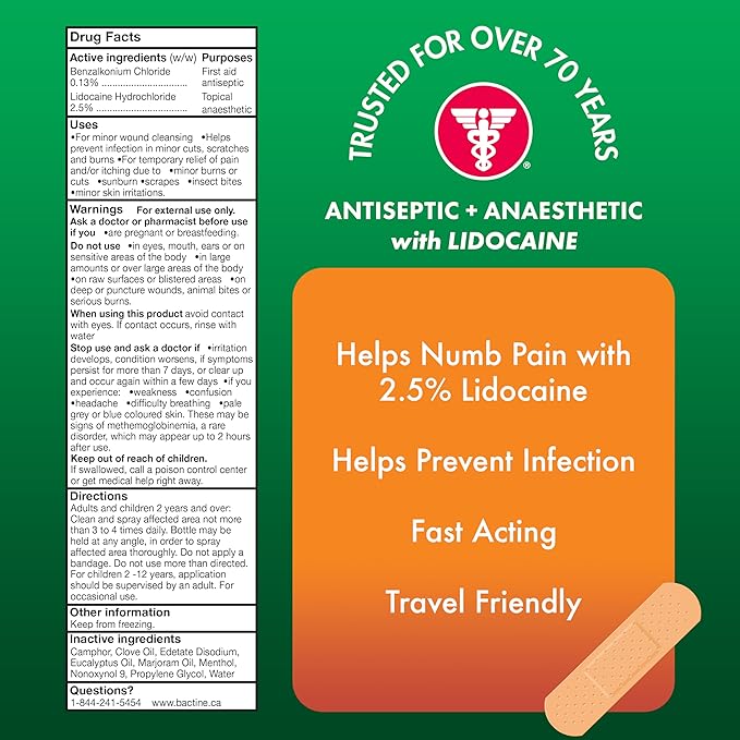 Bactine First-Aid Pump Spray