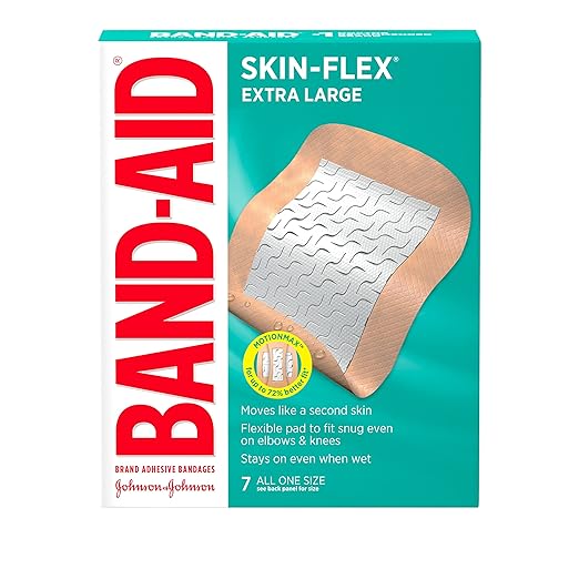 Band-Aid Skin-Flex Adhesive Bandages, Extra Large, 7 ea