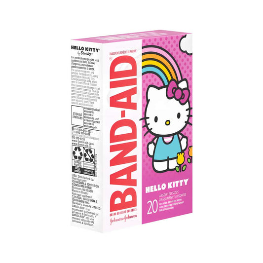 Bandages for healing with Hello Kitty