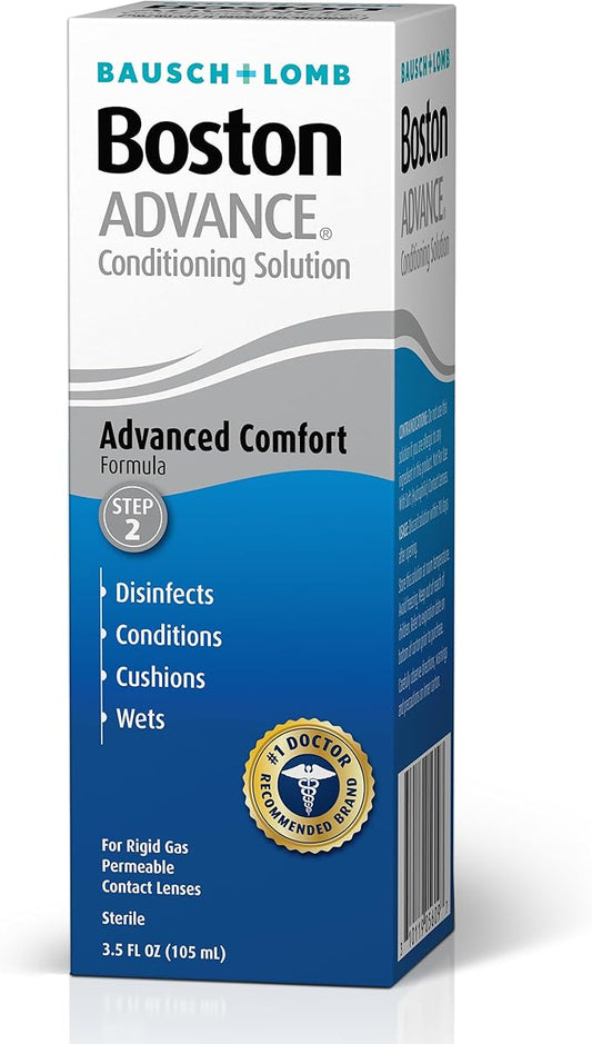 Bausch + Lomb Boston Advance Contact Lens Conditioning Solution - 105ml