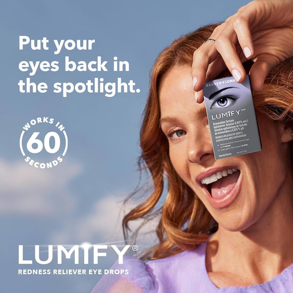 Bausch + Lomb Lumify Redness Reliever Eye Drops - 3.5ml