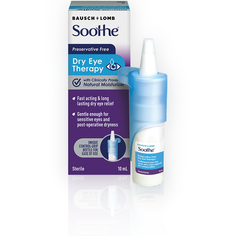 Bausch & Lomb Soothe Dry Eye Therapy Lubricant Eye Drops - 10ml