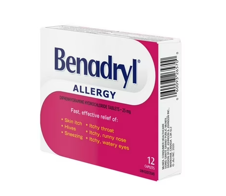 Benadryl Allergy Caplets - 12's