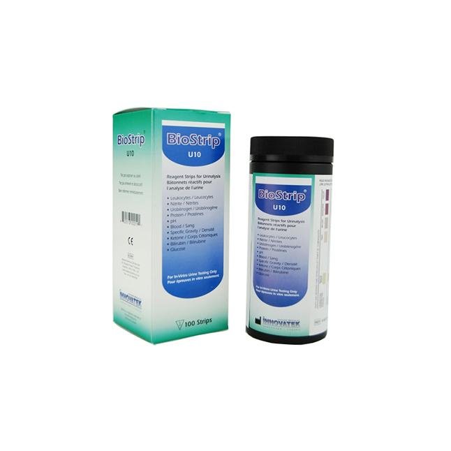 BioStrip U10 Urine Reagent Strips