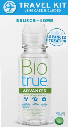 Biotrue Advanced Travel Kit Contact Lens Disinfecting Solution - 60ml