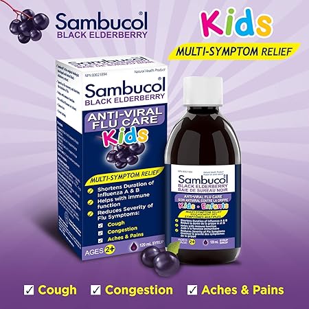 Black Elberberry Kids Syrup