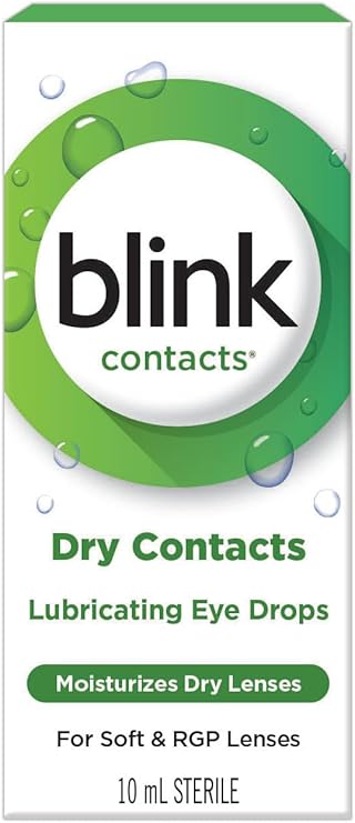 Blink Contacts Lubricating Eye Drops - 10ml