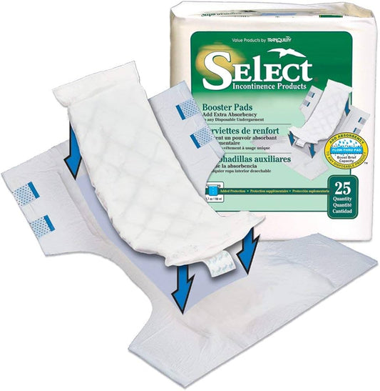 Booster Pad, 25 Count, 12" x 4.25"